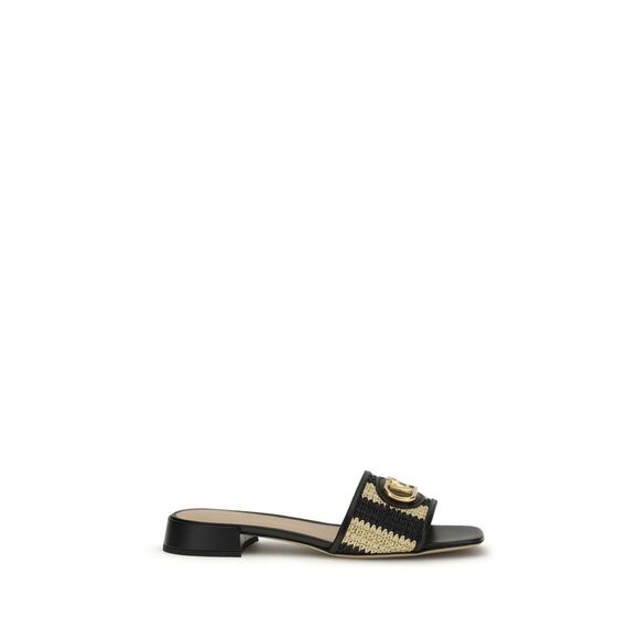 Valentino Garavani Multicolor Calf Leather Bos Taurus Women's Sandals